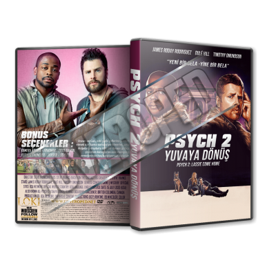 Psych 2 Lassie Come Home - 2020 Türkçe Dvd Cover Tasarımı